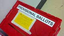 provisional ballot bin